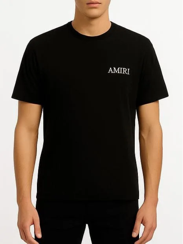 Amiri Black Logo T-Shirt – Men’s
